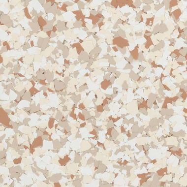 A seamless background pattern of scattered, irregular paint chips in shades of tan, beige, and off-white.