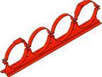 CYLINDER MOUNTING BRACKETS