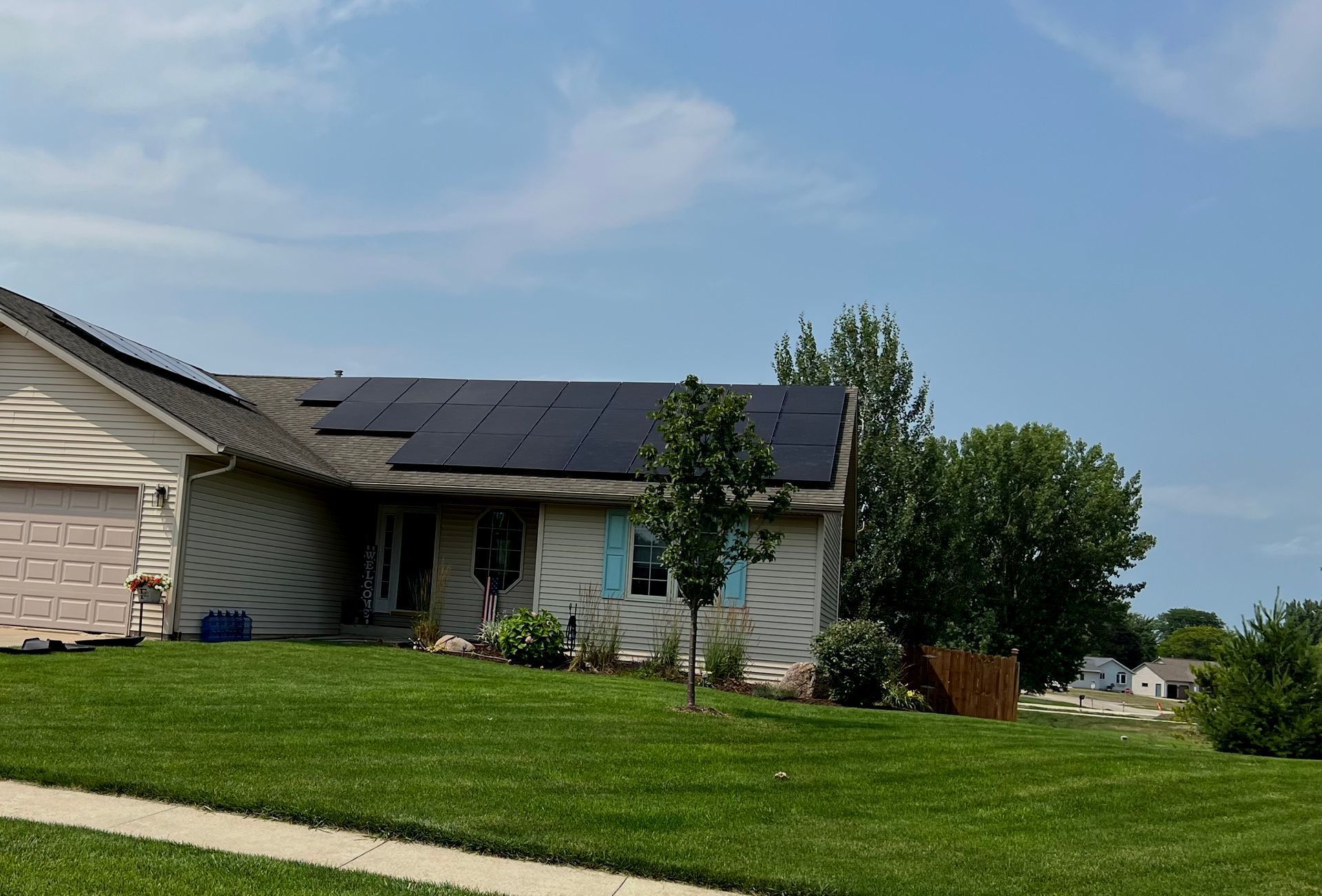 12 kW solar installation