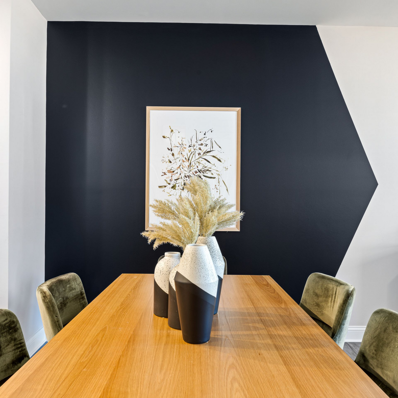 Interior photo of a houseplant on a table