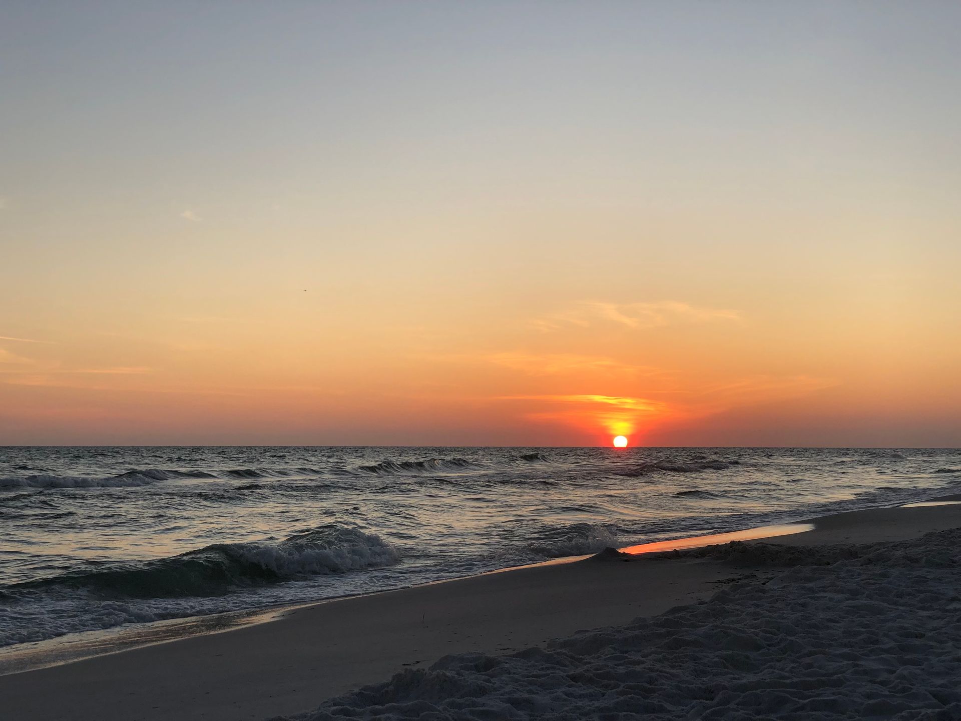 Sunset at The Shore at Crystal Beach Destin Florida