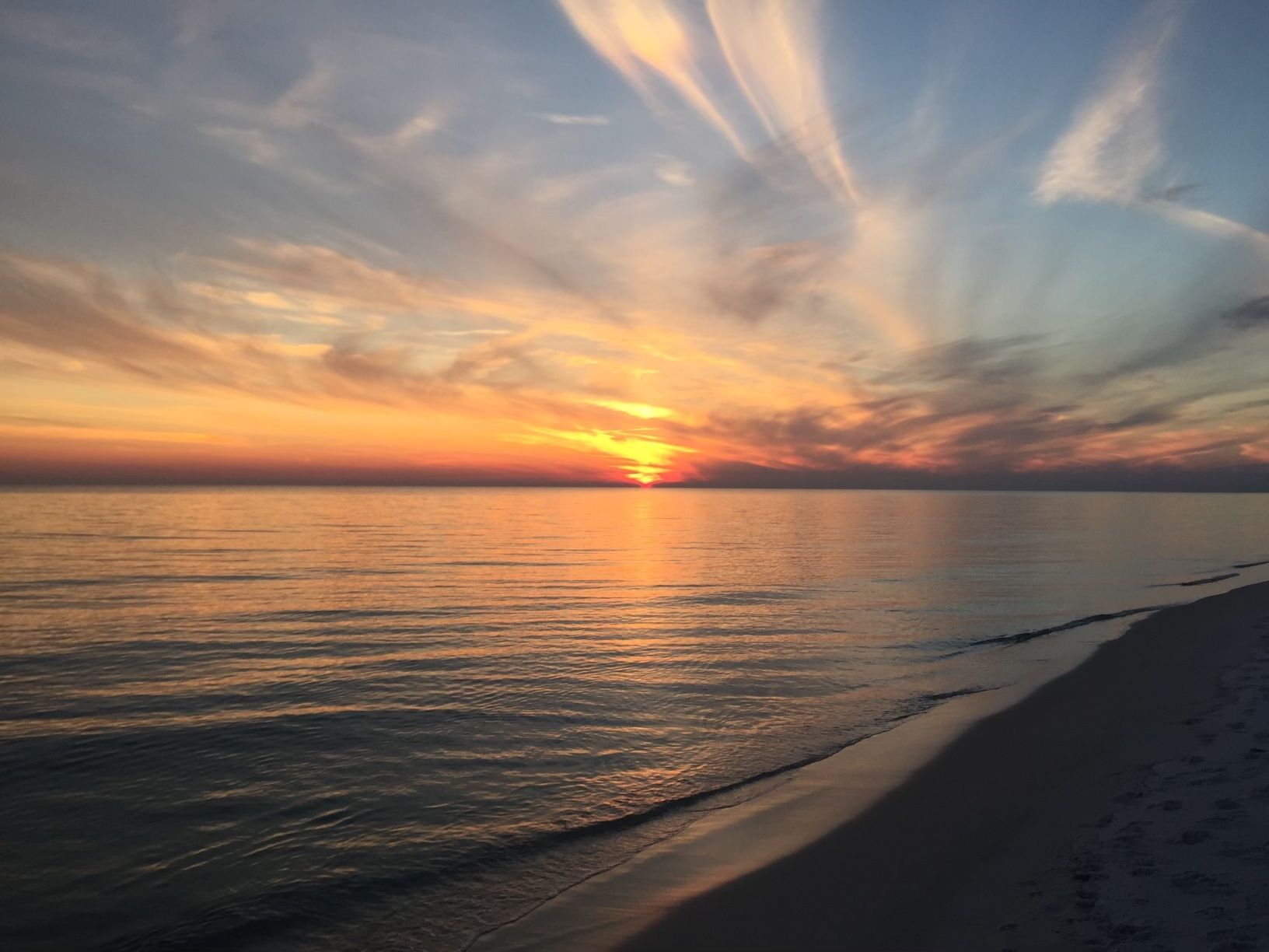 Destin Beach Sunset