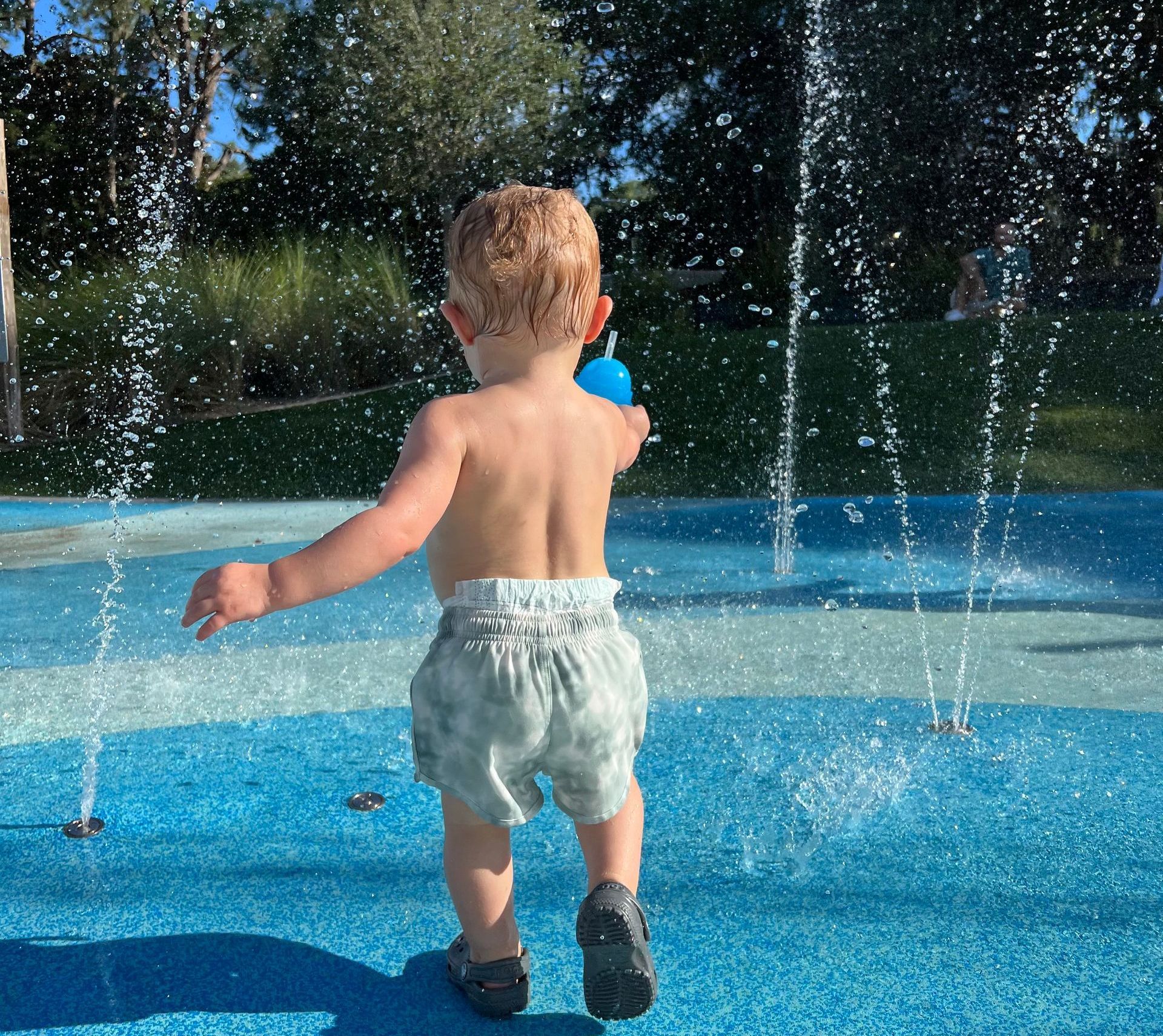 Splash Pad at Leonard Destin Park Destin Florida