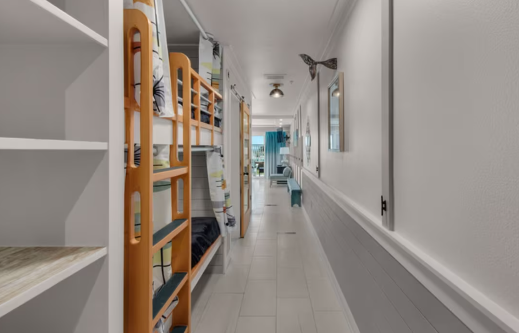 Windancer Condo Bunk Beds Hallway