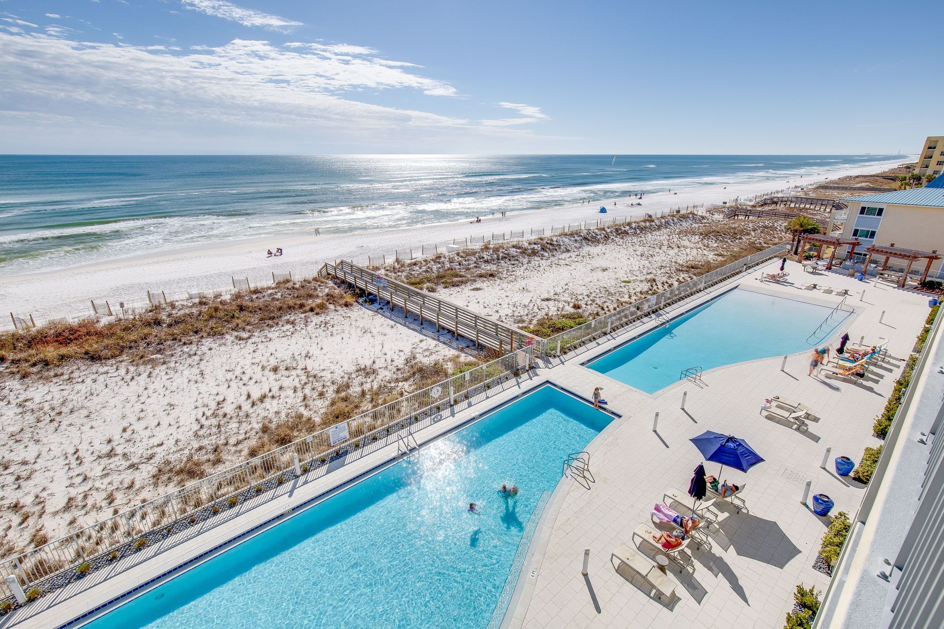 Blu Pool Okaloosa Island Luxury Condominium Development