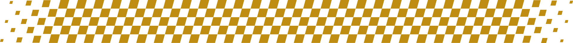 Abstract gold and white checkered banner strip across the top edge | E&R Automotive