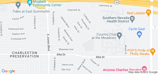 Map of business location