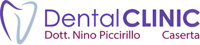 Un logo per una clinica odontoiatrica con un dente sopra