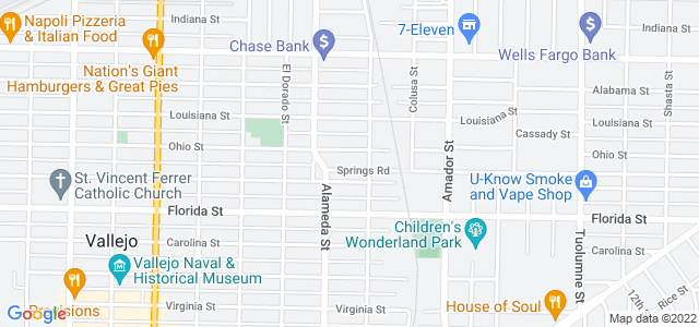 Map of business location