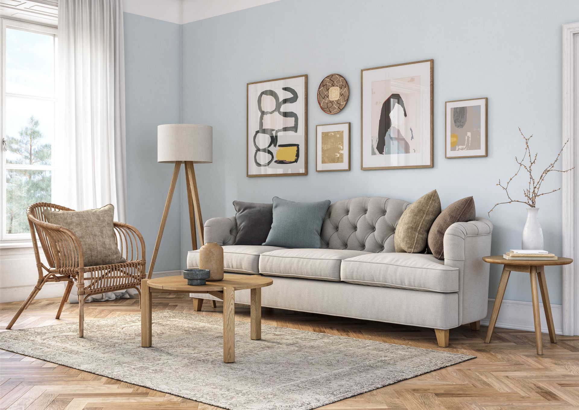 Photo of a tidy, well-designed interior