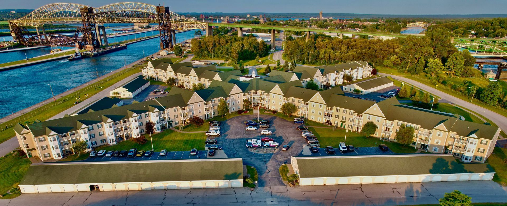 aerial view