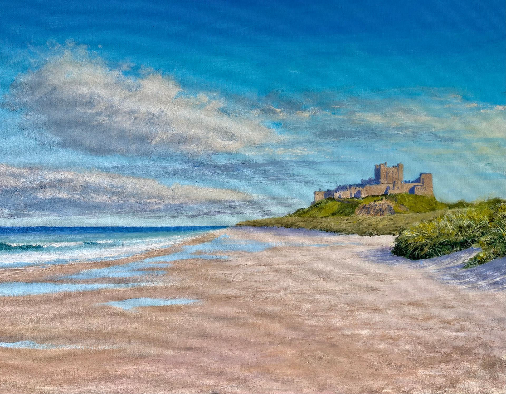 Bamburgh Afternoon - Limited Edition Print