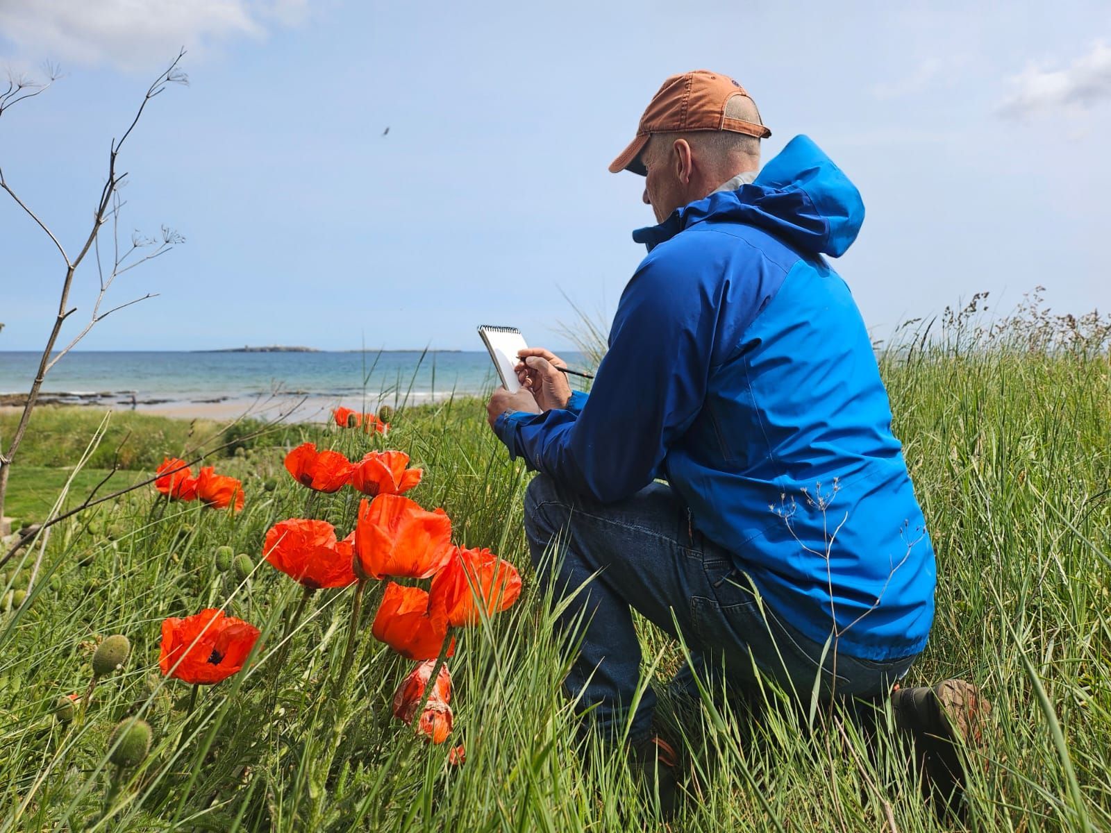 Paul Armstrong Artist at work