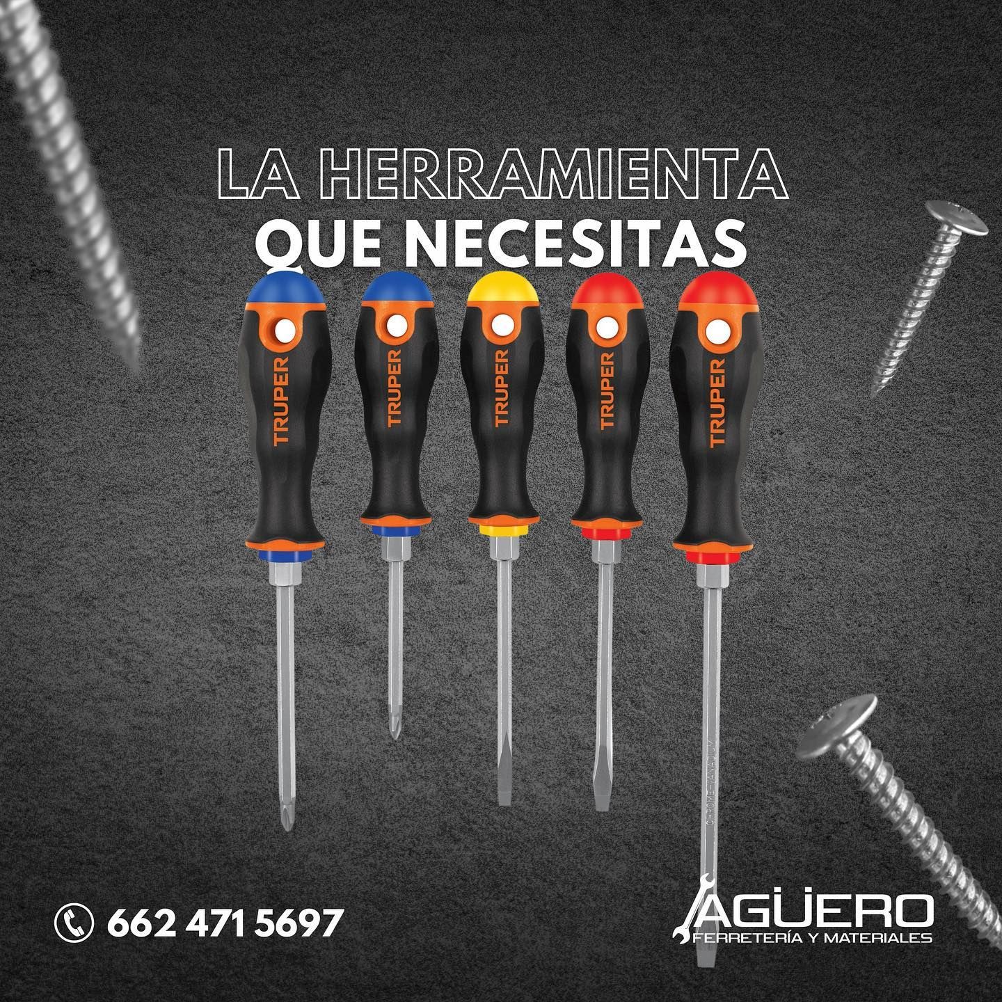 FERRETERÍA Y MATERIALES AGÜERO - La herramienta que necesitas
