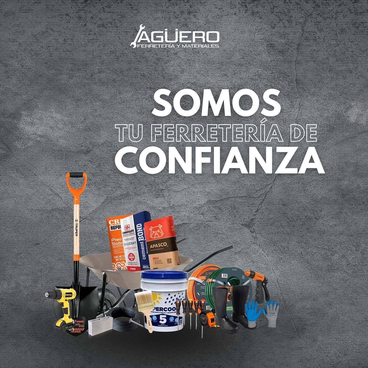 FERRETERÍA Y MATERIALES AGÜERO - Somos tu ferretería de confianza