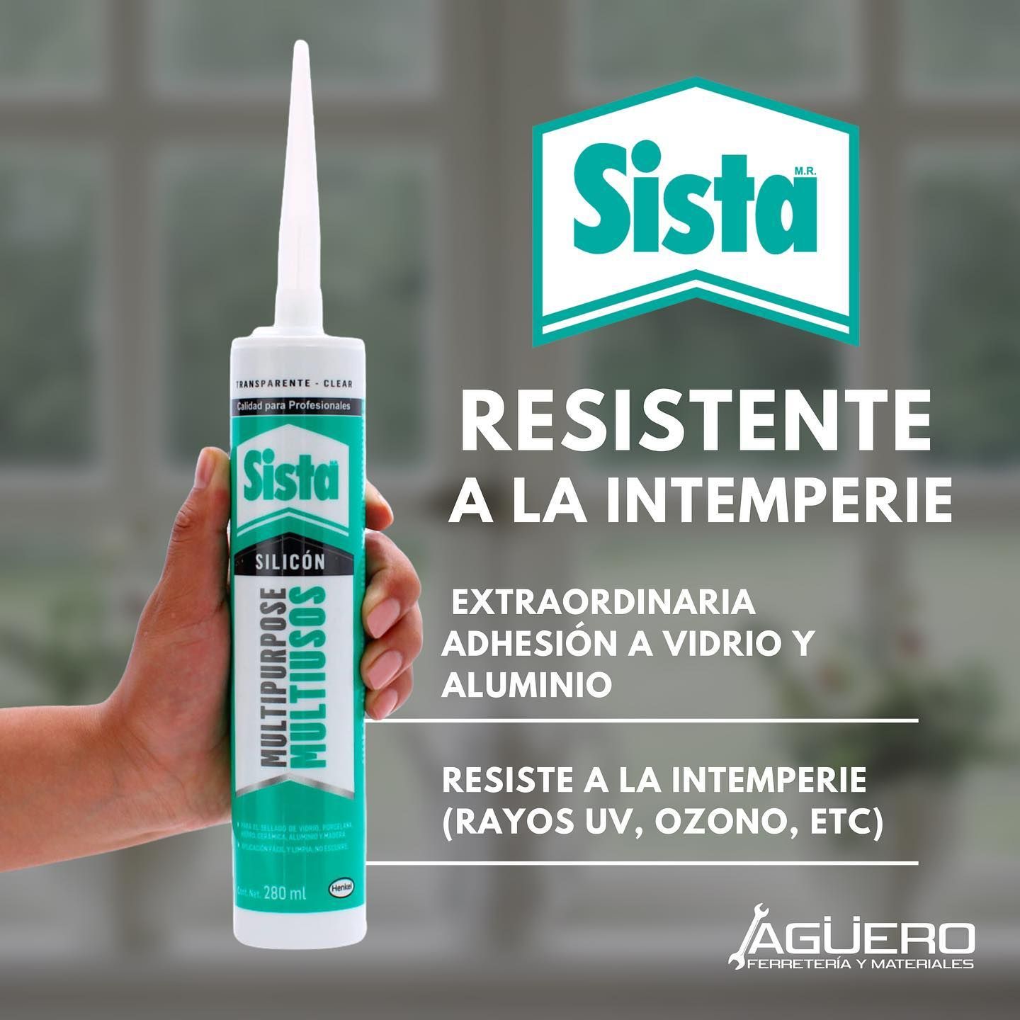 FERRETERÍA Y MATERIALES AGÜERO - Resistente a la intemperie