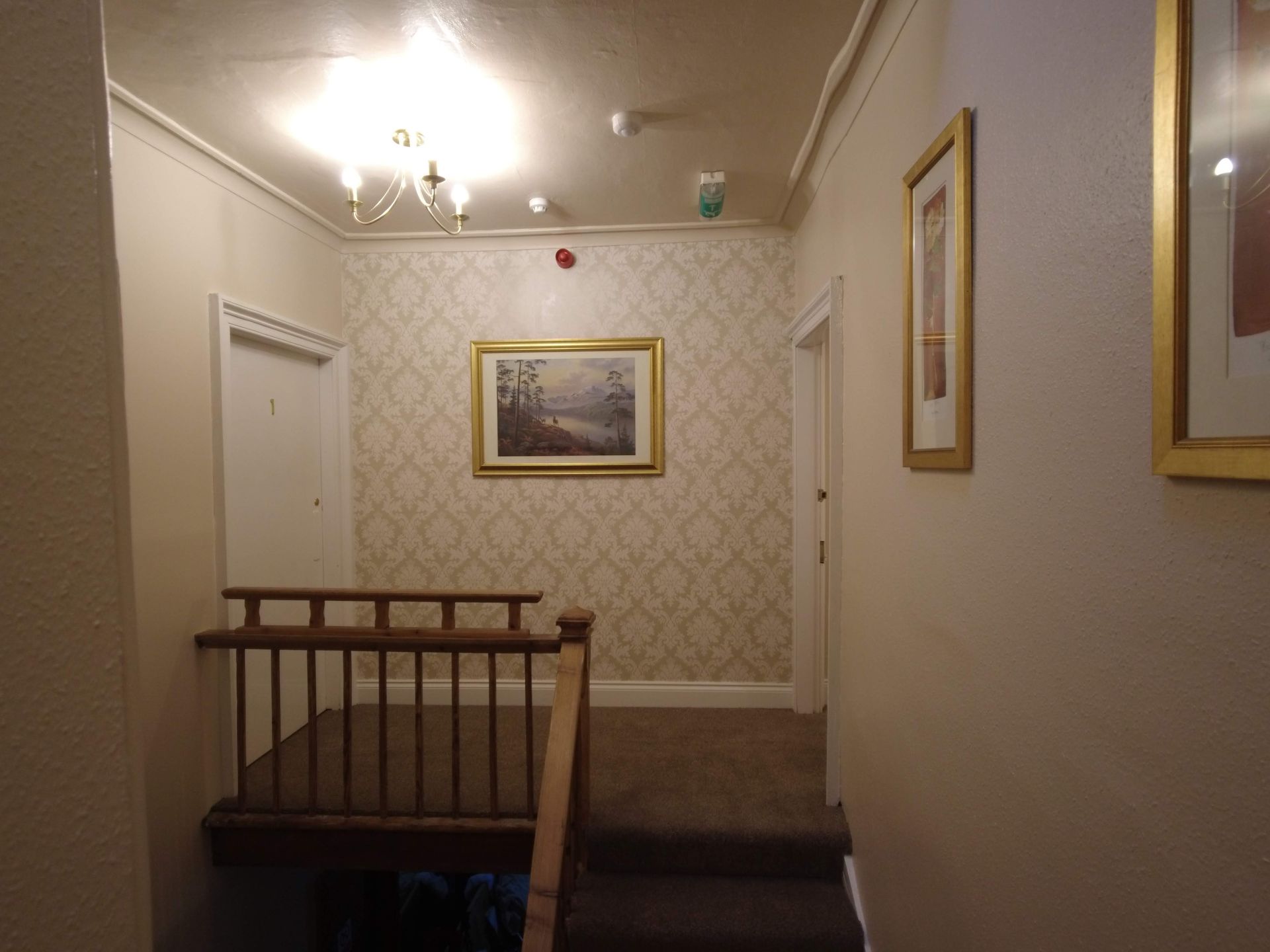 two single bed room bath