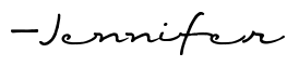 jennifer signature