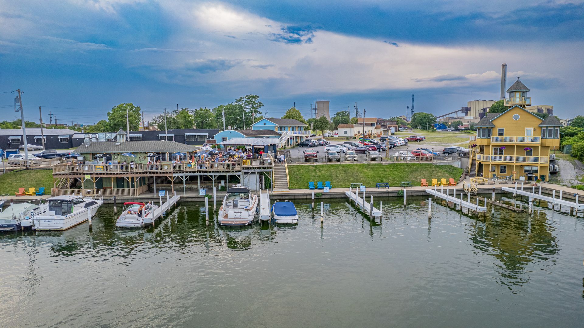 aerial-view-of-bridge-inn-dock-and-grill