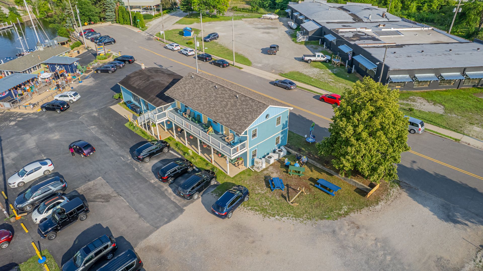 aerial-view-of-blue-house