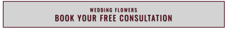Wedding flowers banner with “Book your free consultation” text on a gray background.