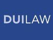 Blue logo with the word “DUILAW” in white text
