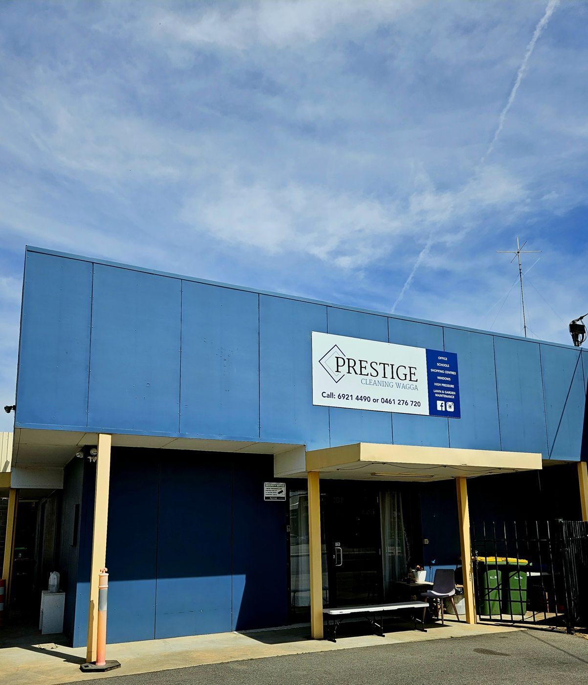 The Prestige Cleaning Wagga office on Edward Street