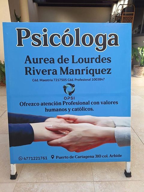 PSIC. AUREA DE LOURDES RIVERA MANRÍQUEZ