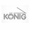 KÖNIG logo with gray stylized text and a crown icon above the O | 106th Street Tire & Wheel