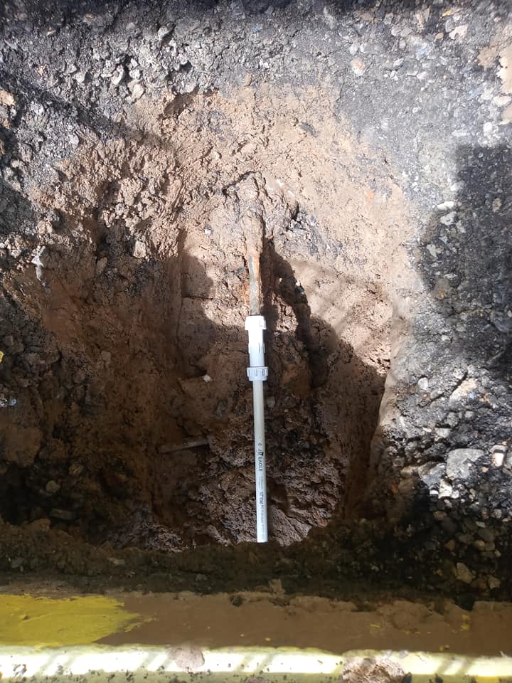 Water Line Repair Picture