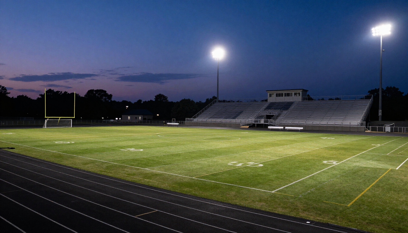 Home field lighting upgrade