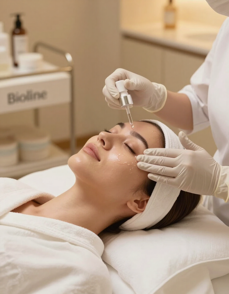 Trattamento viso Betania - applicazione maschera o siero