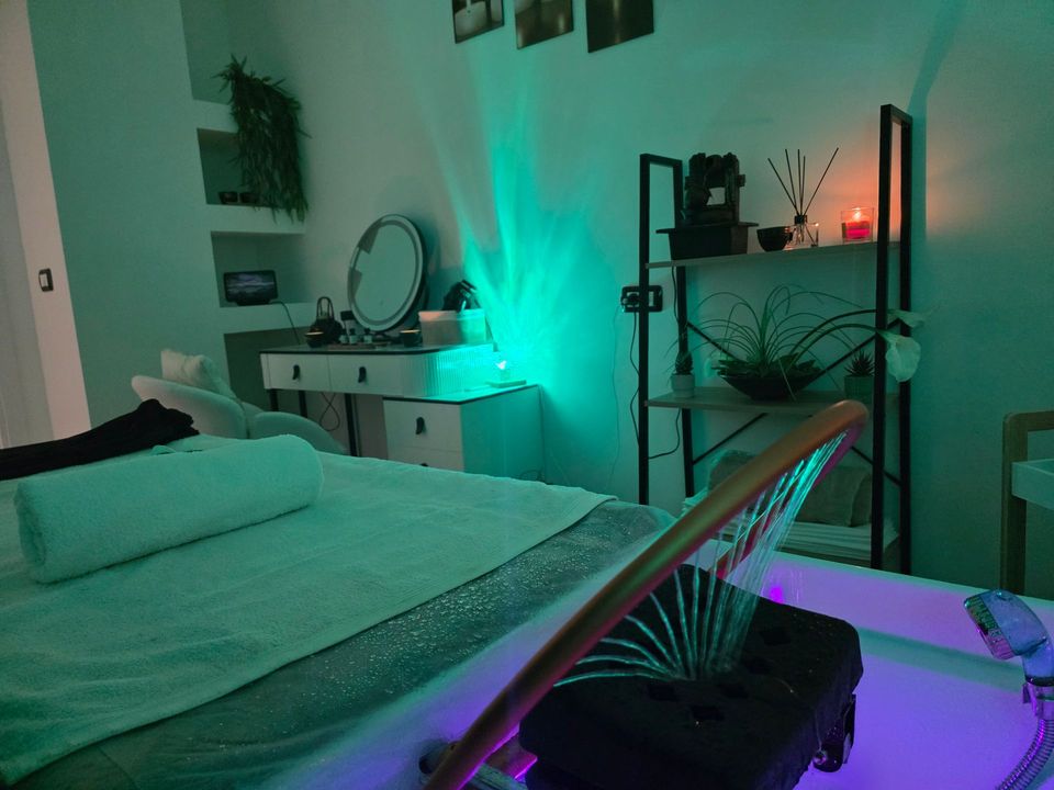 Cabina Hair Spa - cromoterapia e aromaterapia