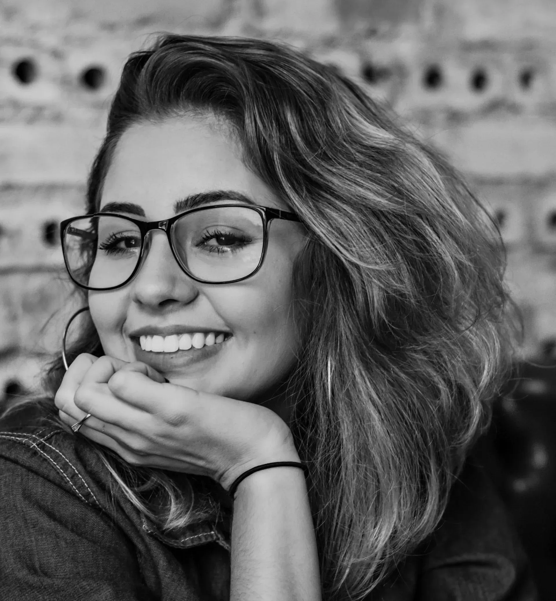 Smiling young woman showing a bright, confident smile at a dentist near Southampton