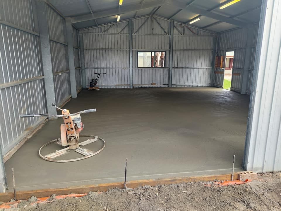 Shed slabs