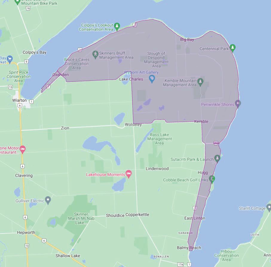 IVDAARA Boundry Map