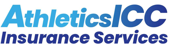 AthleticsICC Insurance Services logo in blue text