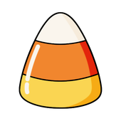 Candy corn for halloween hunt