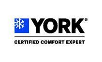 York Certified Comfort Expert logo with a blue snowflake and black text.