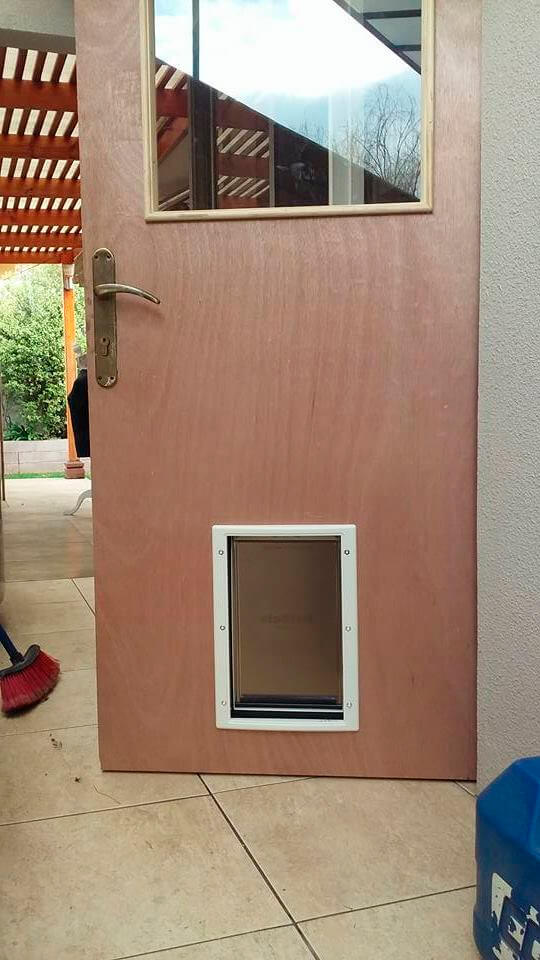 Puerta Mascota Instalación de puertas para perros y gatos Santiago