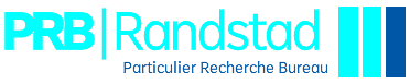 Logo voor PRB Randstad, met de tekst