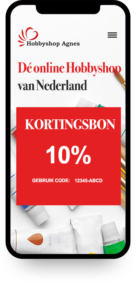 Hobbyshop Agnes makkelijk online shoppen