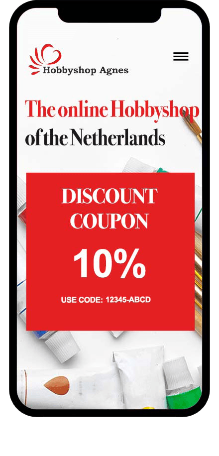 Hobbyshop Agnes makkelijk online shoppen