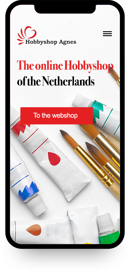 Hobbyshop Agnes makkelijk online shoppen