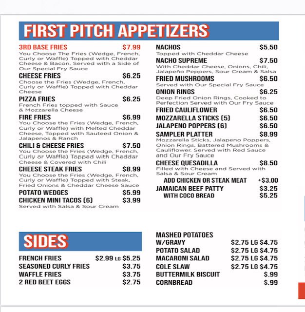 Delicious Food York, PA 3rd Base