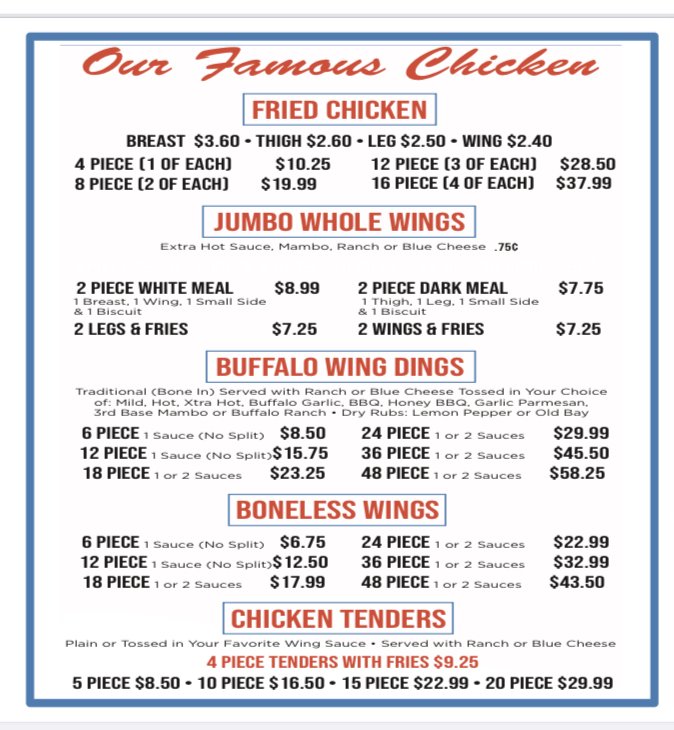 Delicious Food York, PA 3rd Base