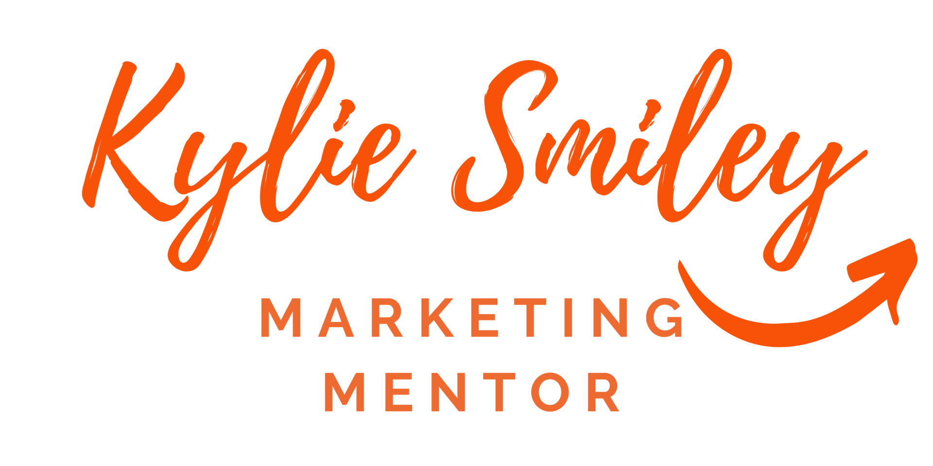 A purple logo for kylie smiley marketing mentor