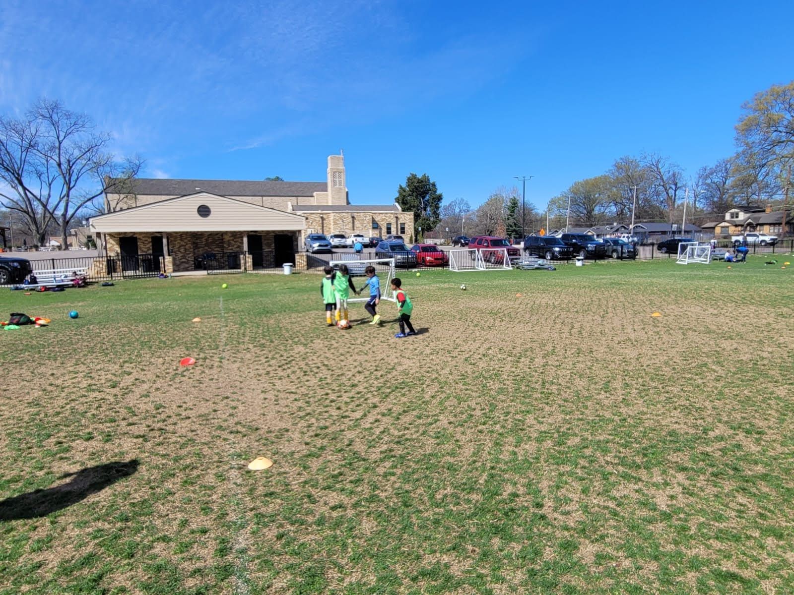 Olé FC children playing soccer