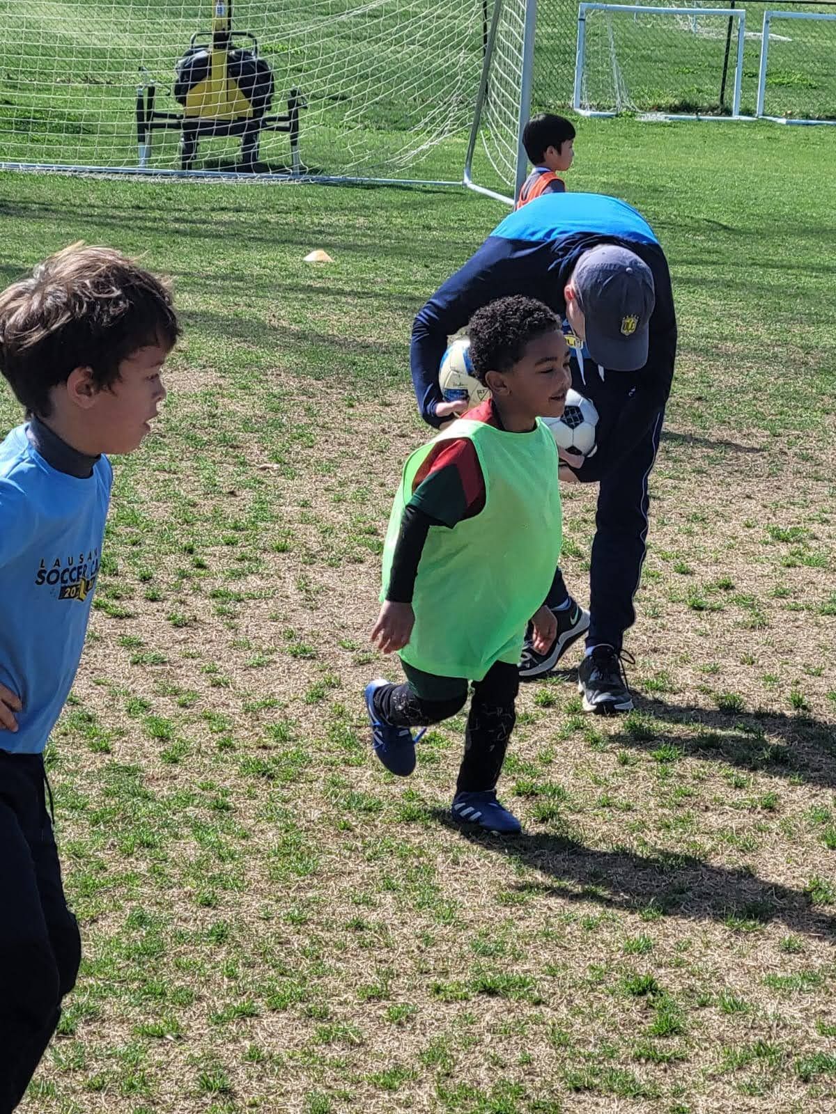 Olé FC children playing soccer