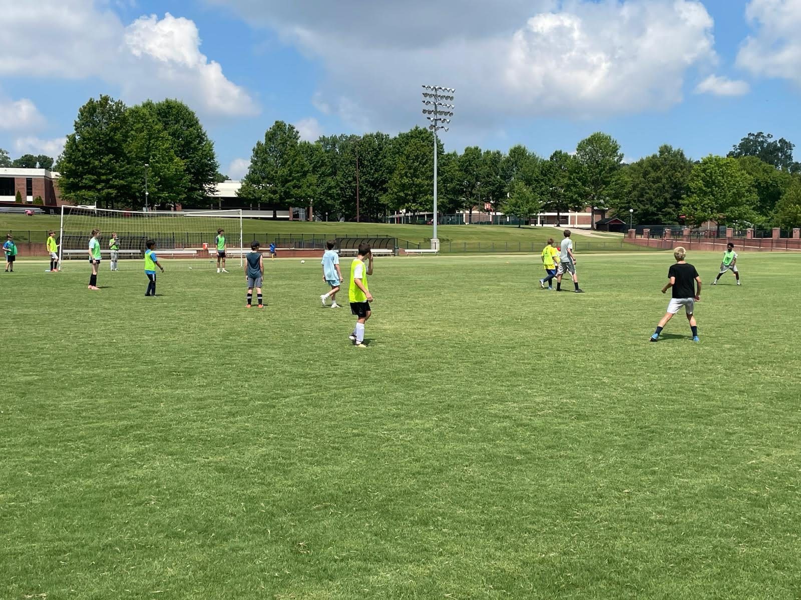 Olé FC children playing soccer